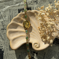 Gold Mint Watch